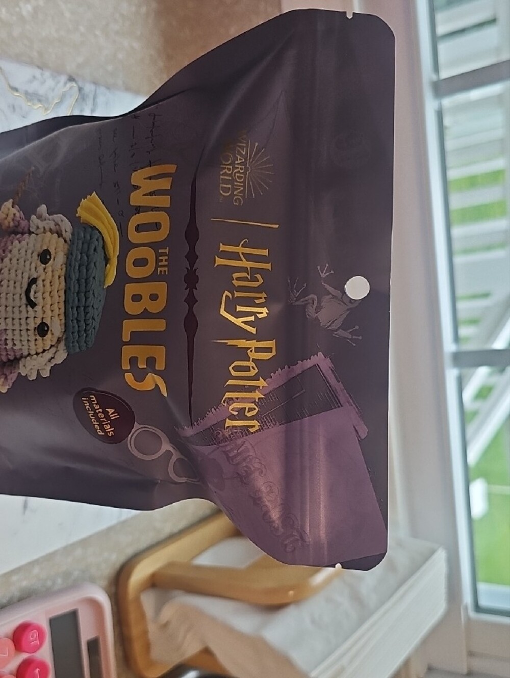 Harry Potter The Woobles Albus Dumbledore Crochet Kit - Purple - Picture 8 of 8